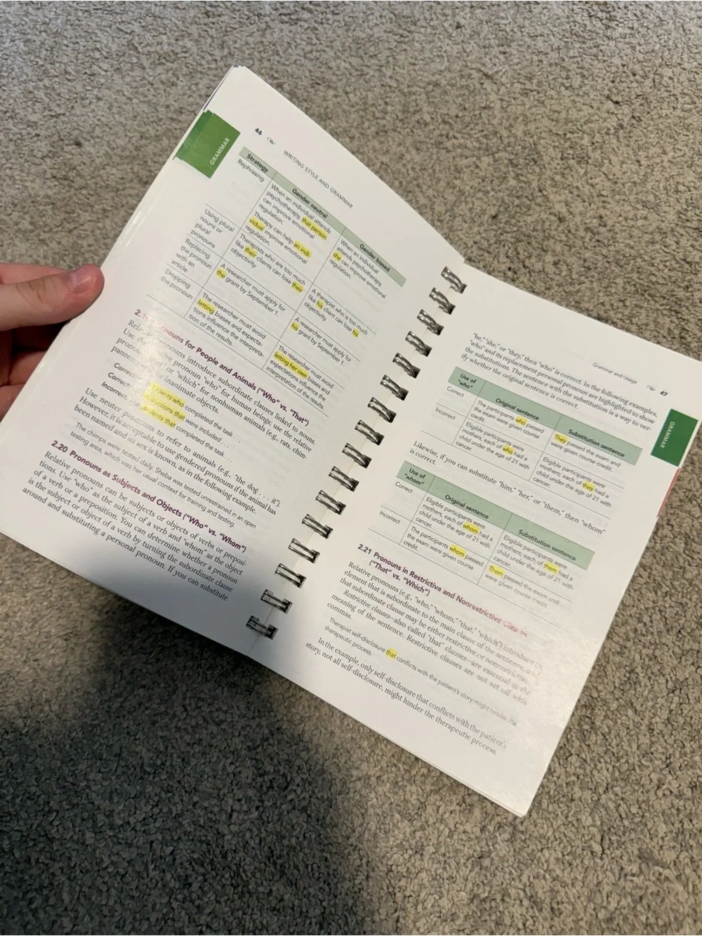 Concise Guide to APA Style Spiral Notebook - APA 7 academic grad school